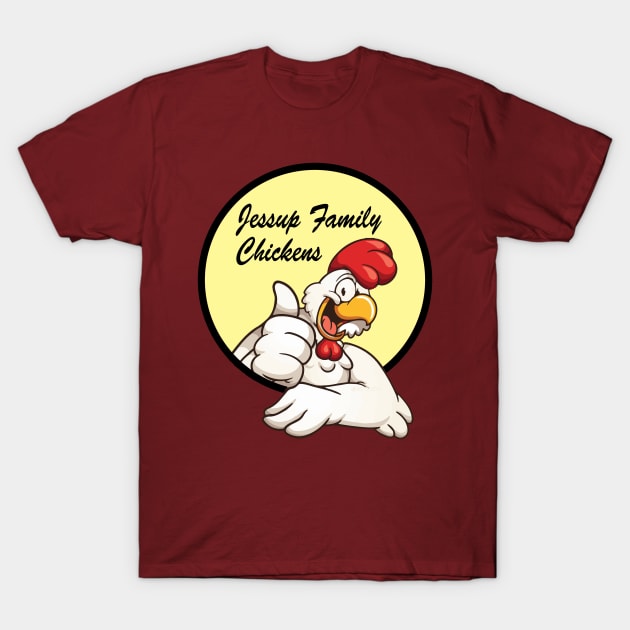 The Chicken Farm T-Shirt by Attention HellMart Shoppers!